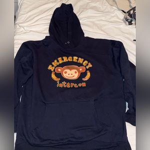 Emergency intercom monkey hoodie! In great condition